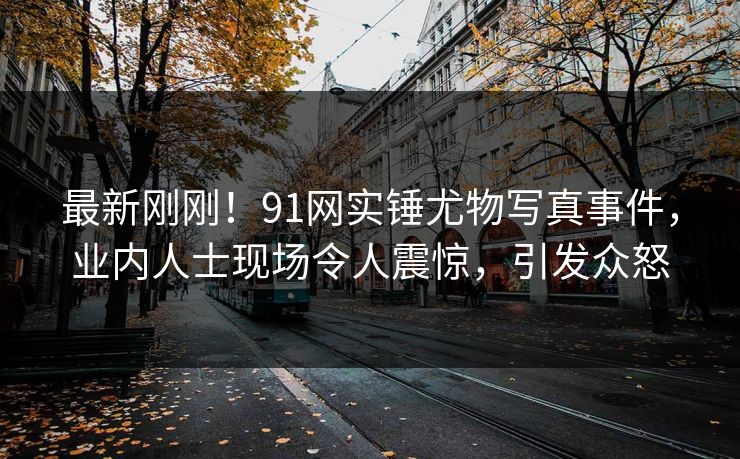 最新刚刚！91网实锤尤物写真事件，业内人士现场令人震惊，引发众怒
