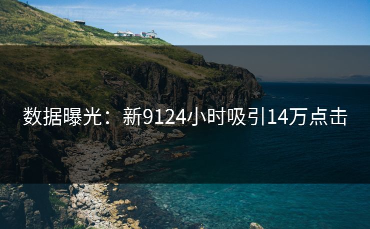 数据曝光：新9124小时吸引14万点击