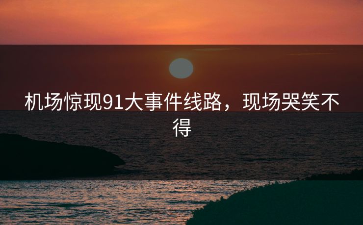 机场惊现91大事件线路，现场哭笑不得